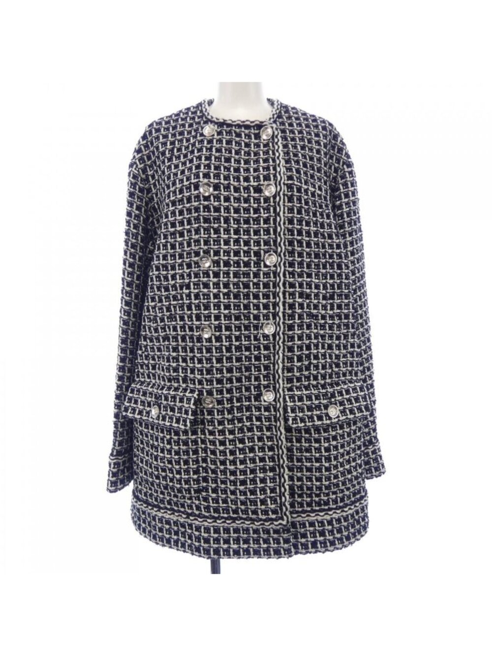 Chanel Coat Black